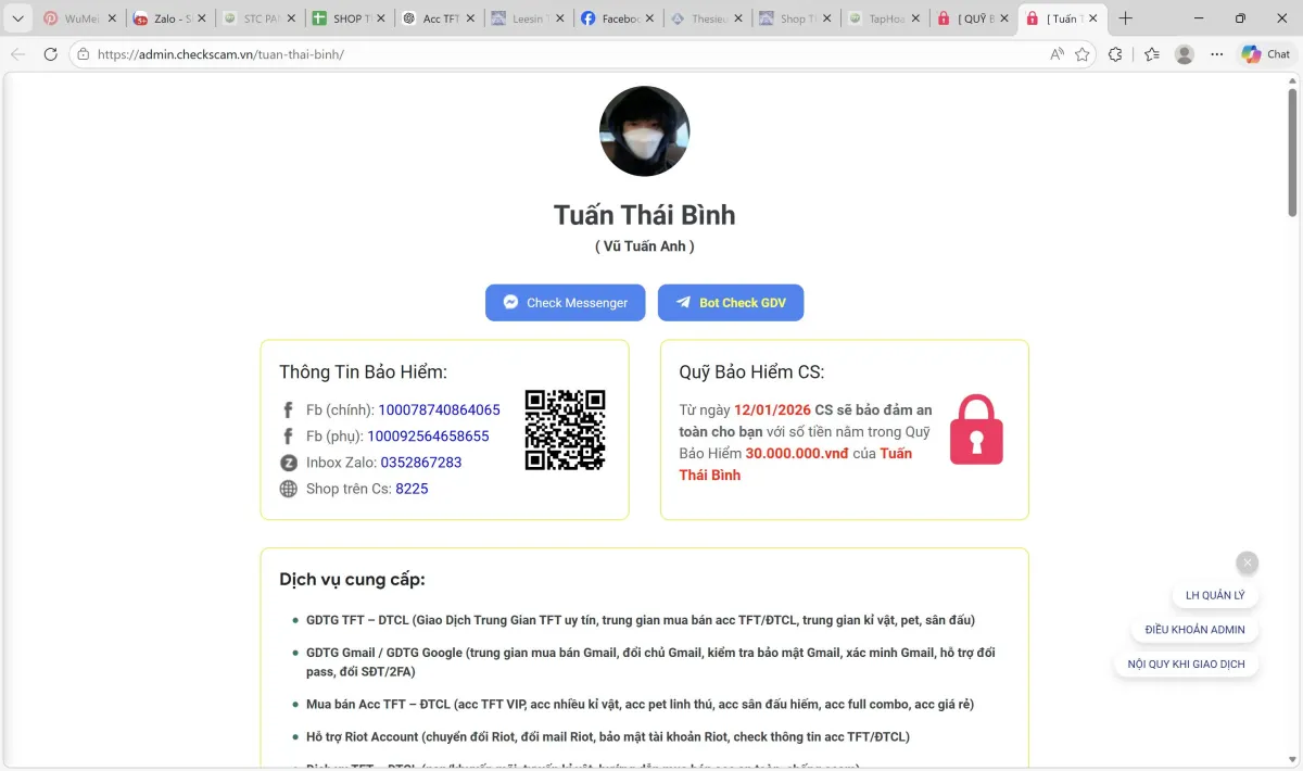 AD CSC TUẤN THÁI BÌNH